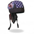 thumbnail image 2 of Authentic Bikers Premium Headwraps, FLAG & EAGLE Micro-Fiber & Mesh Lining HEADWRAP, 2 of 2