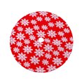 thumbnail image 2 of Falda de árbol de Navidad con diseño de copo de nieve Likrtyny alfombra redonda adorno de planta de bonsái faldas de árbol para el hogar decoración de Año Nuevo, 2 of 8