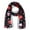 Black, variant on CTM Valentine's Day Heart Print Holiday Lightweight Scarf (Women)
