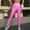 Pink, variant on POROPL Leggings for Women High Waisted Leggings Stretch Yoga Workout Size S-XL