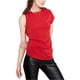 thumbnail image 1 of Rachel Roy Blusa de punto asimétrico para mujer, rojo, pequeña, 1 of 2