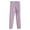 Purple, variant on Qingpeng Girl's High Waisted Leggings with Tummy Control Casual Exercise Leggings and Soft Yoga Pants