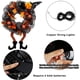 thumbnail image 2 of Coronas de Halloween, decoraciones de Halloween, sombrero de bruja y corona de piernas, iluminadas con 30 luces LED naranjas, corona iluminada para la pared de la puerta delantera, adornos para fiest, 2 of 5