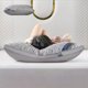 thumbnail image 1 of Almohada de Soporte para el Cuello para Dormir – Almohada de Espuma Viscoelástica sin Olor, Material Natural, Soporte Firme sin Colapsar, Altura Ajustable, Funda Lavable, Hipoalergénica., 1 of 6