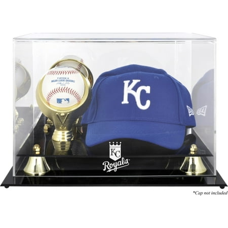 Kansas City Royals Fanatics Authentic Acrylic Cap and Baseball Logo Display Case - No