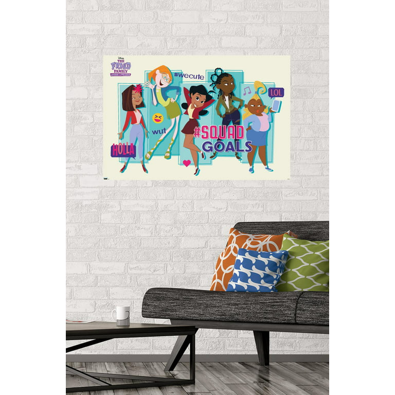 The Proud Family Penny Giant Kids' Wall Decals - Roommates : Target