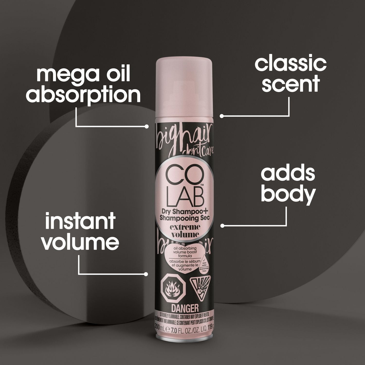 Shampoing sec Colab Extreme Volume Shampoo sec Colab Ext. Volume