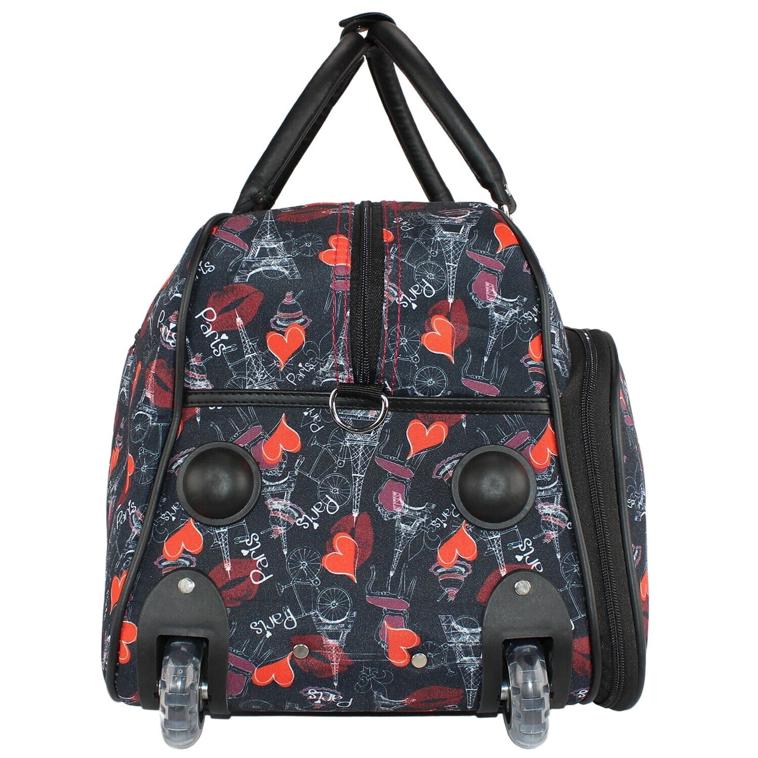 Rolling Duffel Bag 21 Inch Carry On Travel Duffel Bag with Wheels & Handle