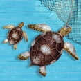 thumbnail image 2 of Eangee Sea Turtle Wall Decor With Brown Checkered Shell, 2 of 5