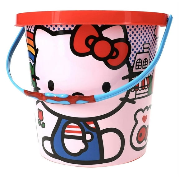 Hello Kitty Sand Pail, Treat Basket, Storage