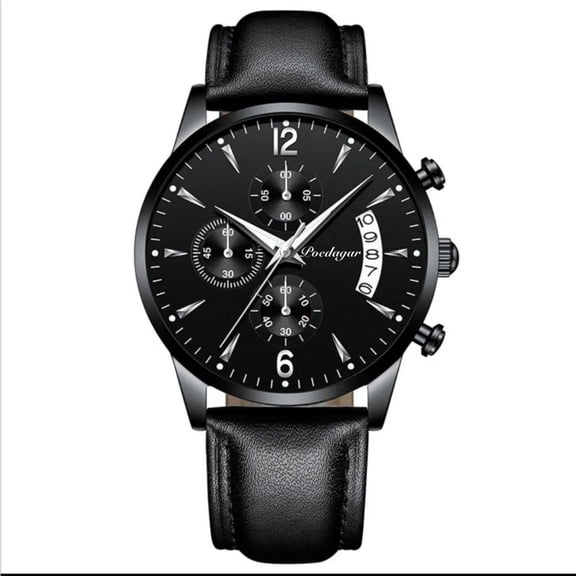 POEDAGAR New Fashion Mens Watches Waterproof Luminous Top Brand Luxury Quartz Wristwatch Full Stell Military Watch Clock