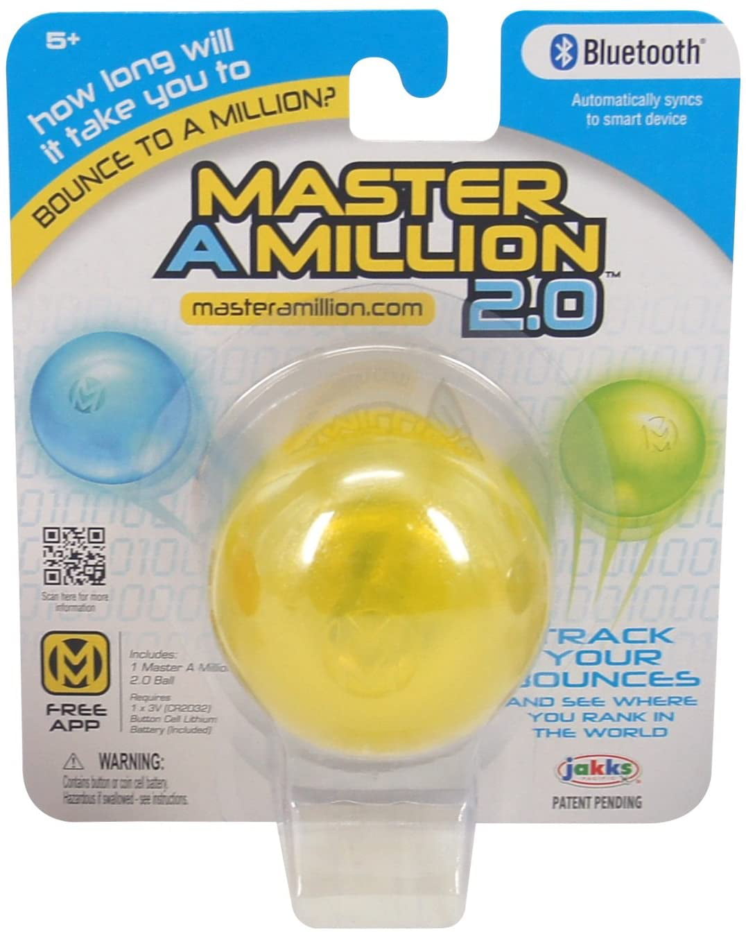 Details about   Master A Million Bluetooth Bouncing Ball 2.0 Green Smartphone App Track Bounces 