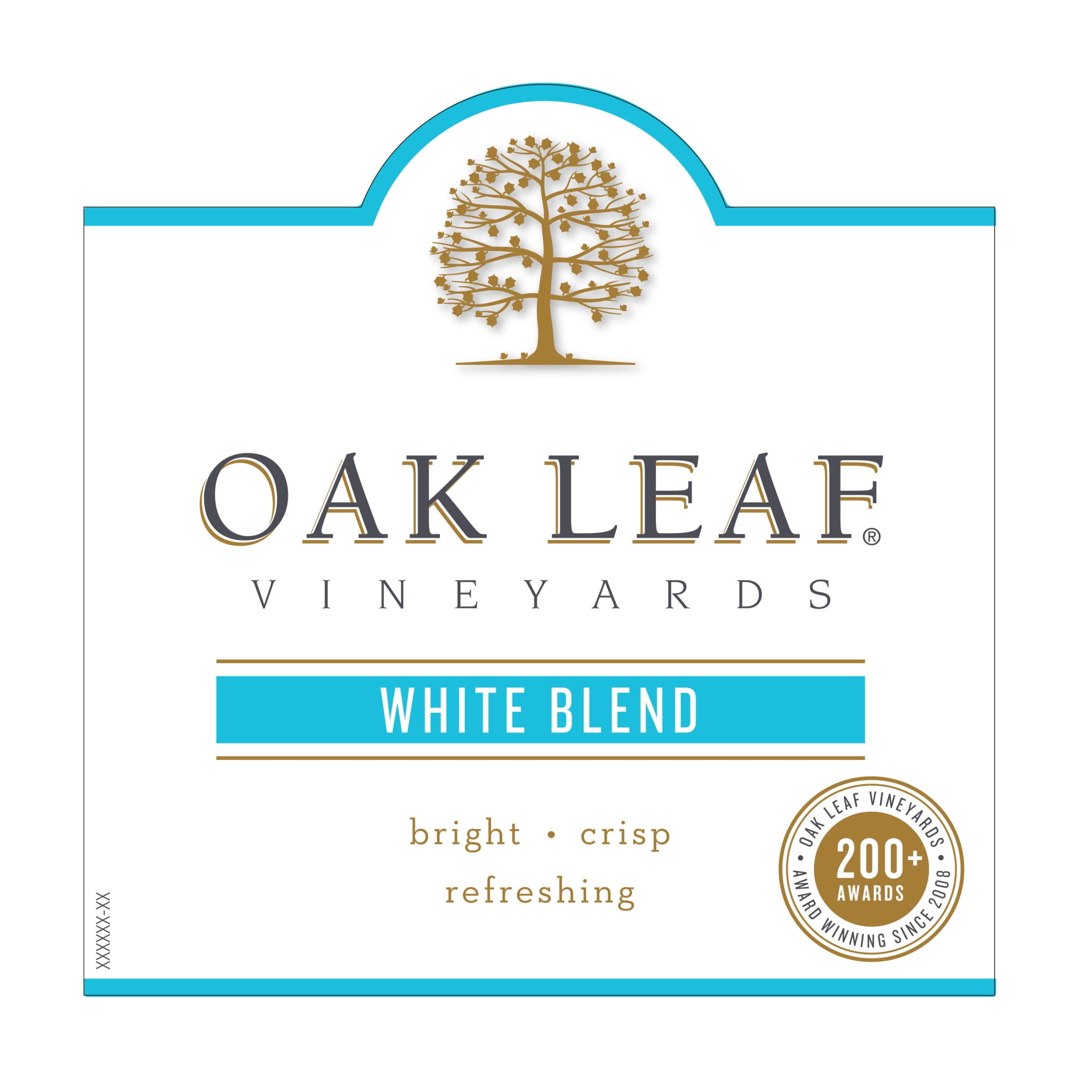 Oak Leaf Vineyards White Blend , 750 ml Bottle, 13.0% ABV, White Wines, Green Apple
