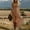 Khaki, variant on IUYRTFE Women's Short Sleeve V-Neck Maxi Dress with Asymmetric Ruffle Hem and Side Slit Casual Summer Flowy Long Dress