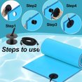 thumbnail image 3 of Kit De Sujeción Para Alfombrilla Flotante, Juego De Ojales De Plástico Y Cuerda Elástica De 118 Pulgadas Para Almohadillas De Agua De Espuma, 3 of 7