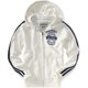 thumbnail image 1 of Aeropostale Athletic 9 Track Sudadera con capucha para hombre, blanco, grande, 1 of 1