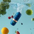 thumbnail image 4 of Lavadora de frutas y verduras en forma de cápsula purificador de Ehuebsd alimentos inalámbrico portátil máquina de desinfección de pesticidas para el hogar, 4 of 9