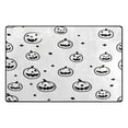 thumbnail image 2 of Non-Slip Area Rug 60"x39" Indoor Washable Floor Mats Carpet Printed for Living Room, Bedroom, Home Decor Minimalist Halloween Pattern, 2 of 7