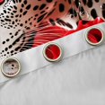 thumbnail image 4 of Castle Fairy Female Men Women Animal Cheetah Black Out Curtains,Floral Rose Leopard Curtains Pack of 2 (42x63 Each),Jungle Wildlife Bedroom Curtains,Breathable Home Decor, 4 of 6