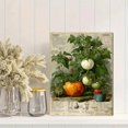 thumbnail image 2 of Retro Vegetable Canvas Poster, Tomato Cucumber Pumpkin Print, Farmhouse Kitchen Wall Decor, 2 of 8