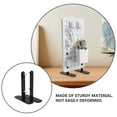 thumbnail image 3 of EXHUMKY Stainless Steel Desktop Pegboard Stand 2-Pack, Compact 5.3x4.5x1.4 Inch Organizer for Office and Home Use, 3 of 5