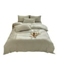 thumbnail image 1 of Zhuge Bed Sheets Set, Bedding Sheets Pillowcases Kit, Twin Bed Set, Hotel Bedding, Home Decor(Gray), 1 of 4