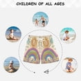 thumbnail image 6 of FORMRS Boys Swim Trunks Quick Dry Mesh Liner Boardshorts Sizes XS-XL, Beige Rainbow, 6 of 7