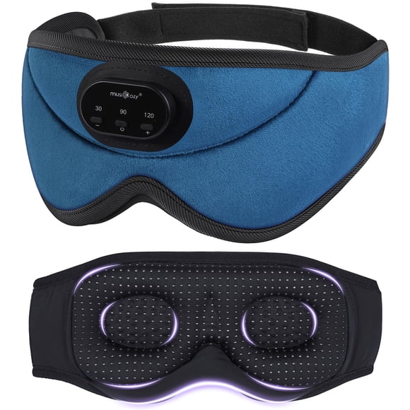 Máscara de Sueño Bluetooth 3D MUSICOZY con Audífonos Inalámbricos