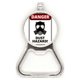 thumbnail image 1 of Símbolo de peligro polvo señales de advertencia de peligro Acero inoxidable Metal cerveza tapa sacacorchos, 1 of 3
