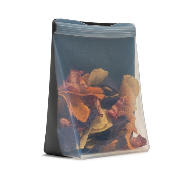 Bolsa de almacenamiento reutilizable W&P Porter Silicone Sandwich 1.5 L Charcoal