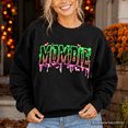 thumbnail image 2 of Mombie Halloween Sweatshirt, Funny Sweater for Spooky Moms, 2 of 7