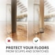 thumbnail image 4 of 24 protectores de piso para patas de silla con almohadillas de fieltro X-Protector - 1.4"" - 1.8"" - Almohadillas para muebles para pisos de madera - Almohadillas transparentes para sillas - Protector, 4 of 5