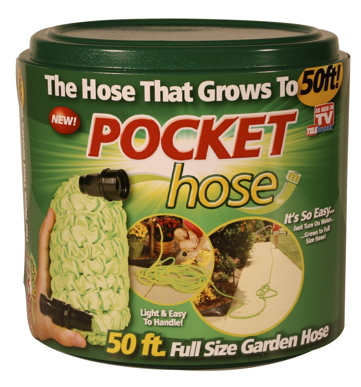 As Seen on TV Pocket Hose, 50' - Walmart.com