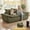 Green, variant on 59" Convertible Boneless Loveseat, Compressed Foam Corduroy Foldable Sofa, Black