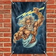 thumbnail image 2 of Zeus Greek God Mythology Lightning Home Business Office Sign, 2 of 4