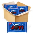 thumbnail image 2 of OREO Red Creme Chocolate Sandwich Cookies, Limited Edition, Holiday Cookies, 18.71 oz Pack of 3, 2 of 10