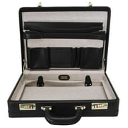 Harper Expandable Attache Case, Black