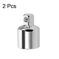 thumbnail image 3 of Uxcell 2pcs 3/8" Drive (F) x 1/4" (M) Socket Reducer Adapter, Female to Male, Cr-V Steel(Silver), 3 of 5