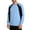 Blue, variant on Men's Long Sleeve Baseball Shirts, Crew Neck Raglan Casual Breathable Quick Dry Vintage Jersey Sport Tee Tops Size 3XL White