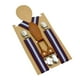 thumbnail image 1 of Tirantes para niños con pinzas, tirantes para pantalones, tirantes para esmoquin de bebé, tirantes ajustables Azul Púrpura Oscuro, 1 of 9