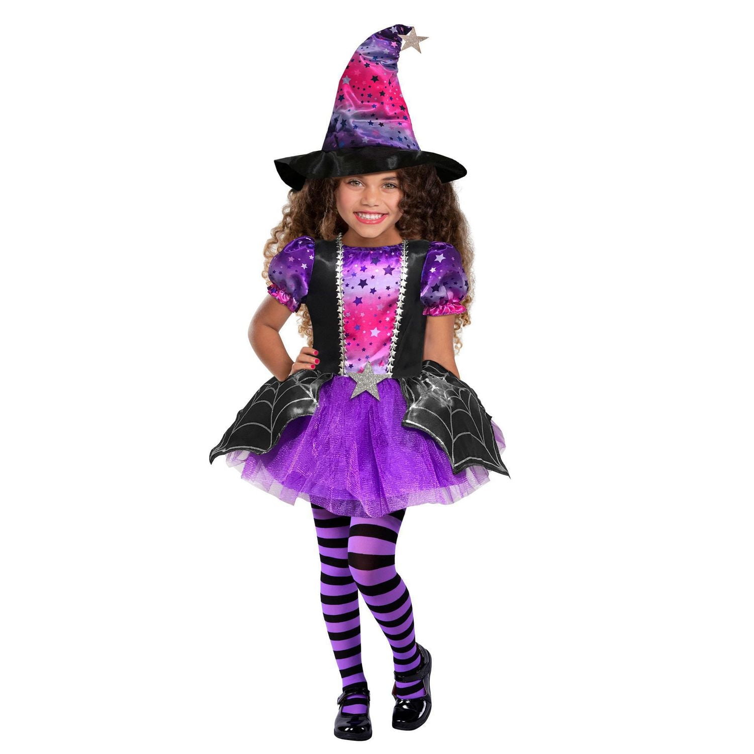 Costume de petite sorcière étoile pour tout-petits 2T. Taille pour tout-petits 2T