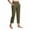 Army Green, variant on BLVB Women Cropped Dress Work Pants Straight Leg Office Business Casual Trousers Stretch Yoga Pants with Pockets