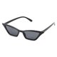 thumbnail image 3 of Moda Vintage Gafas De Sol Lente De Espejo Marco De Pc Gafas De Ojo De Gato Protección Uv 400 Mujer Cateissary VI009037-01, 3 of 6