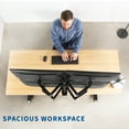 thumbnail image 3 of Quad LCD Monitor Fully Adjustable Desk Mount Stand | For 4 Screens 17" to 32", 3 of 8