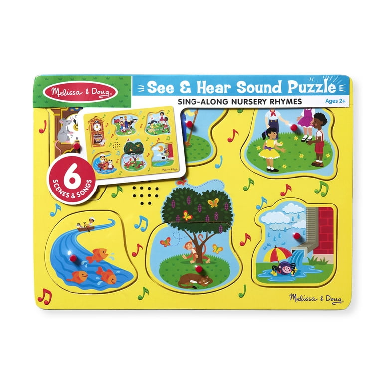 Melissa and doug store nursery rhyme puzzle