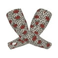 thumbnail image 2 of Fotbe Leopard Print Rose UV Sun Protection Arm Sleeves - Tattoo Cover Up - Basketball Arm Sleeve UPF 50 Cooling for Men Women, 2 of 8
