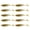 10pcs Brown, variant on PrimeGo 10Pcs 6.5CM/2.8G Paddle Tail Soft Lure Long Casting Sinking Bionic Artificial Swimbait Freshwater Saltwater Trout Bass Fishing Accessories