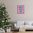 thumbnail image 4 of Stupell Industries Modern Holly Jolly Ish Humor Gold Floating Frame Canvas Art, 25 x 31, by House of Lulu, 4 of 8