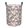 thumbnail image 1 of Fotbe Paisley Floral Cesto de Ropa con Asas, Cesto Impermeable de Gran Capacidad, Bolsa de Lavado para Dormitorio, Cesto de Ropa con Ruedas y Asas-Medium, 1 of 6
