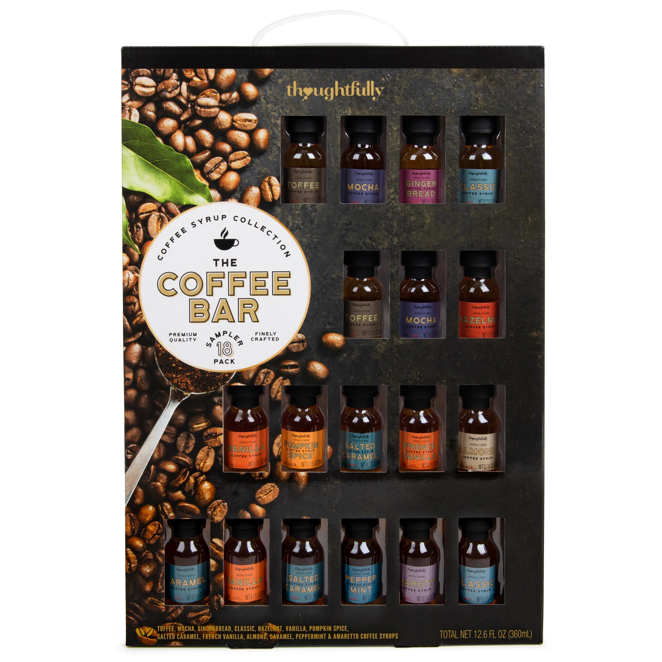 Friends Coffee Syrup Sampler, Set of 18